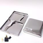 جاسیگاری فلزی آیینه ای