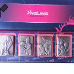 فندک چهارتایی زن ورزشکار برند Jingling