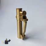 فندک برنجی دستساز طرح تلسکوپ