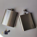 بطری فلزی طرح ساده کلاسیک