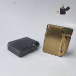 فندک گازی طرح کله تفنگی کوره ای جعبه جدید focus