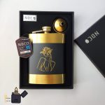 بطری فلزی برند nbc طرح نیم تنه