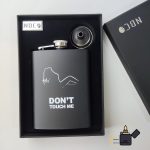 بطری فلزی برند nbc طرح dont touch me